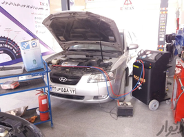 شارژ گاز کولر ماشین خودرو اتومبیل با دستگاه اتومات|موتور و ماشین|مشهد, الهیه|دیوار