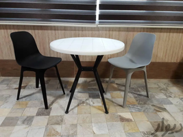 میز و صندلی تمام پلاستیکی|میز و صندلی غذاخوری|اهواز, کمپلو جنوبی (کوی انقلاب)|دیوار